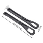 Faux Leather Car Seat Gap Filler Organizer Pair with Storage Slots