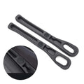 Faux Leather Car Seat Gap Filler Organizer Pair with Storage Slots