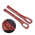 Faux Leather Car Seat Gap Filler Organizer Pair with Storage Slots