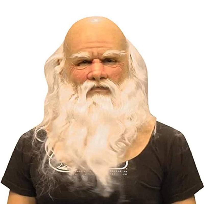 Realistic Latex Mask Full Head Halloween Costume Mask for Adults with Lifelike Detail for Cosplay Masquerade and Themed Parties