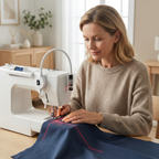 Magnetic Laser Guide Light for Sewing Machines with Flexible Arm and USB Power