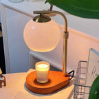 Modern Wood and Glass Table Lamp for Living Room and Bedroom — Harbor Light Co.