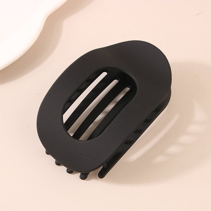 Flat Hair Claw Clips Set with Matte Finish and Strong Grip for Thick Hair