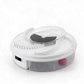Electric Fly Trap USB Powered Indoor Fruit Fly Catcher Quiet Rotating Bait Trap Non Toxic