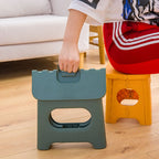 Foldable Plastic Step Stool with Carry Handle for Kitchen
