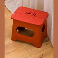 Foldable Plastic Step Stool with Carry Handle for Kitchen