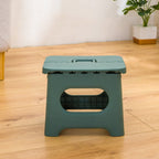 Foldable Plastic Step Stool with Carry Handle for Kitchen