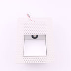 Frameless Recessed LED Stair Light with Perforated Panel and Motion Sensor