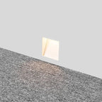 Frameless Recessed LED Stair Light with Perforated Panel and Motion Sensor