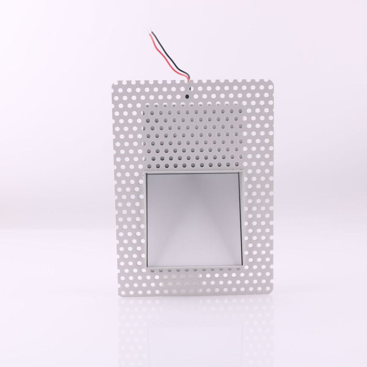 Frameless Recessed LED Stair Light with Perforated Panel and Motion Sensor