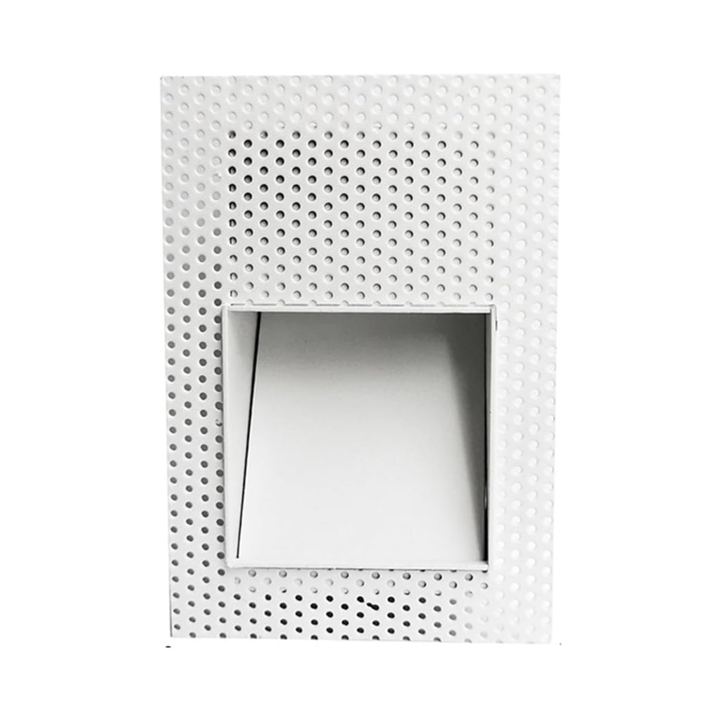 Frameless Recessed LED Stair Light with Perforated Panel and Motion Sensor