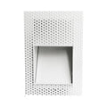Frameless Recessed LED Stair Light with Perforated Panel and Motion Sensor