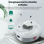 Electric Fly Trap USB Powered Indoor Fruit Fly Catcher Quiet Rotating Bait Trap Non Toxic