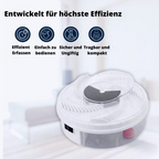 Electric Fly Trap USB Powered Indoor Fruit Fly Catcher Quiet Rotating Bait Trap Non Toxic