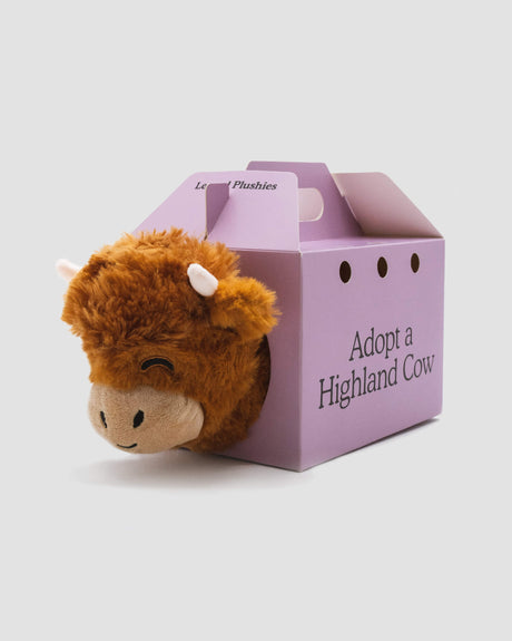 Highland Cow Plush Toy Soft Stuffed Animal Realistic Scottish Cow Cuddly Toy for Kids Gift and Sofa Decor