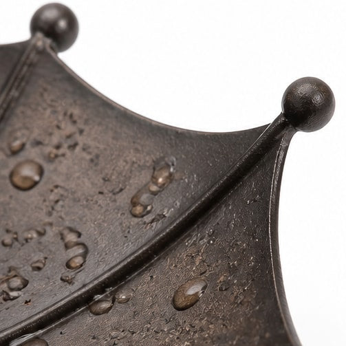 Hanging Umbrella Bird Feeder and Bird Bath with Bronze Finish for Garden