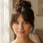 Clip-In Wispy Bangs Hair Topper with Seamless Blend and Double Clips
