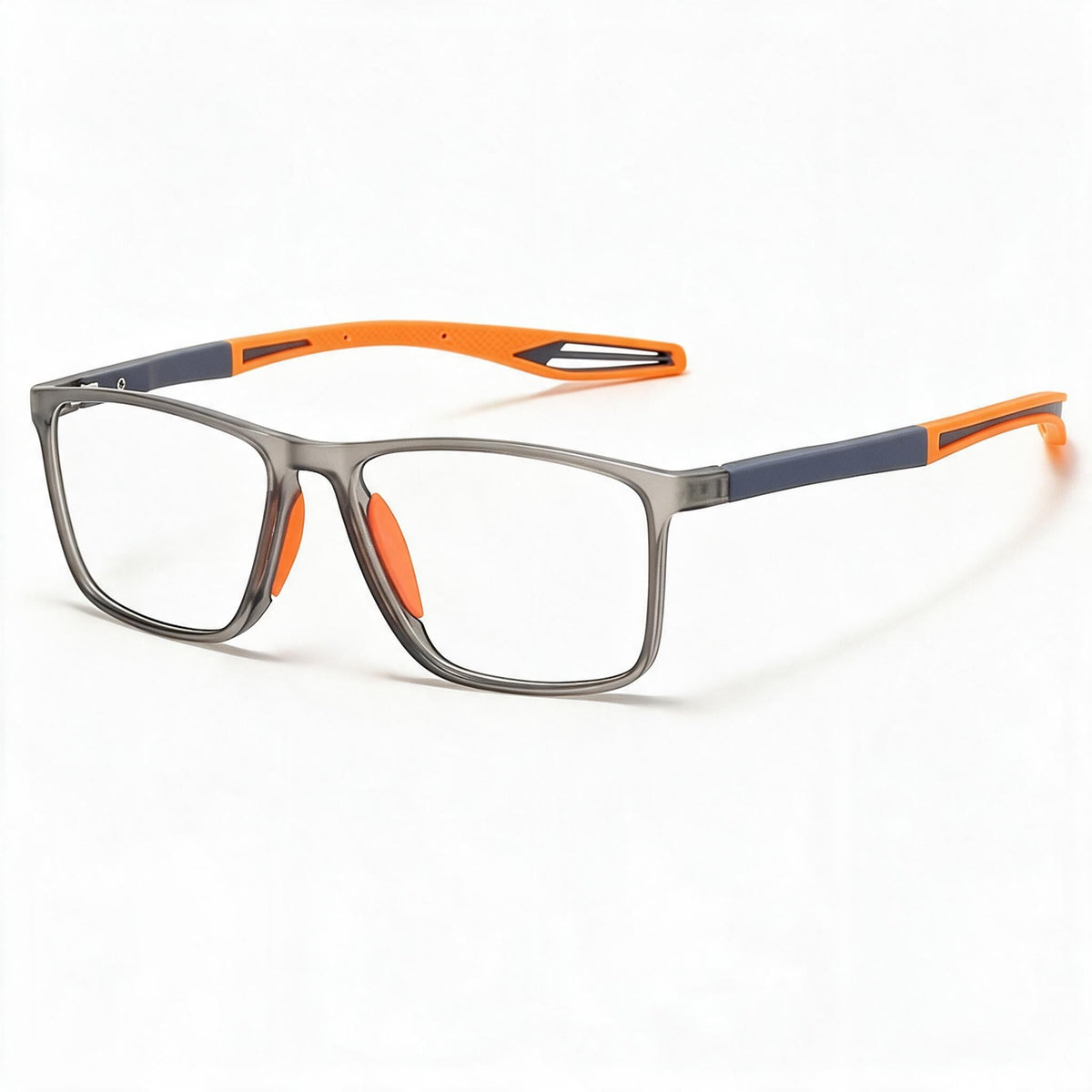 Progressive Multifocal Reading Glasses with Blue Light Filter Lightweight Sport Readers with Flexible Frame Spring Hinges and Non-Slip Temples