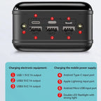 High Capacity Portable Power Bank with LED Display and Built In Flashlight