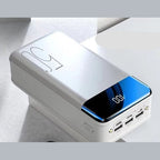 High Capacity Portable Power Bank with LED Display and Built In Flashlight
