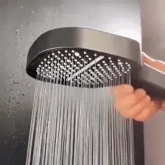 High Pressure Handheld Shower Head with Filter and Multiple Spray Modes