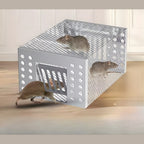 Humane Multi Catch Mouse Trap with Galvanized Steel Cage and Rear Drawer