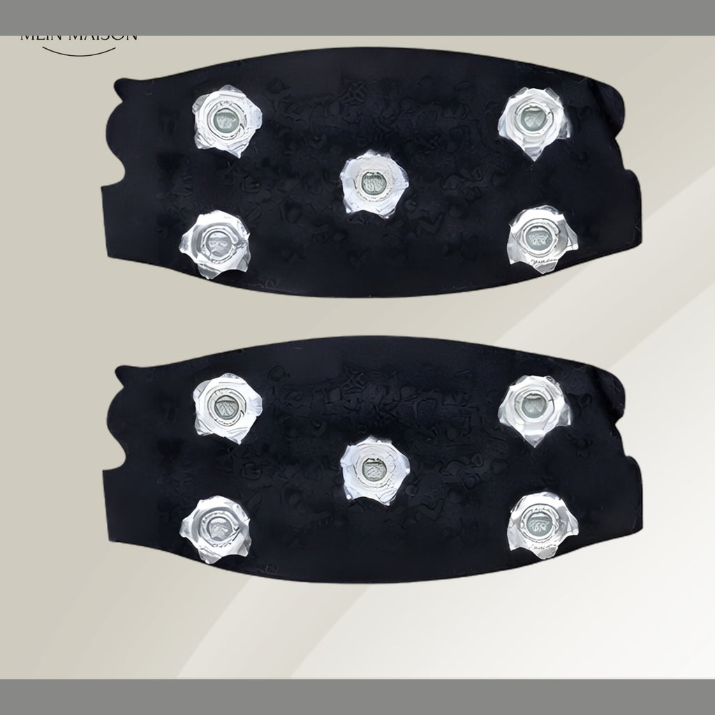 Ice Cleats Shoe Grips with Anti Slip Spikes for Walking on Snow and Ice