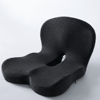 Memory Foam Seat Cushion with Back Support Ergonomic Chair Pad for Office Chair Car Seat and Home with Removable Washable Cover