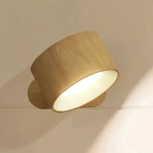 Rechargeable LED Wall Light Cordless Rotatable Wall Sconce with Touch Control Dimmable Battery Operated Wall Lamp for Bedroom and Living Room