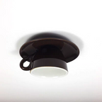 Modern Ceramic Flush Mount Ceiling Light With Gloss Finish — Harbor Light Co.