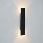Modern Up Down LED Light Wall Sconce in Brushed Aluminum