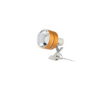 Japanese Style Wooden Clip On Spotlight Lamp with Adjustable Clamp