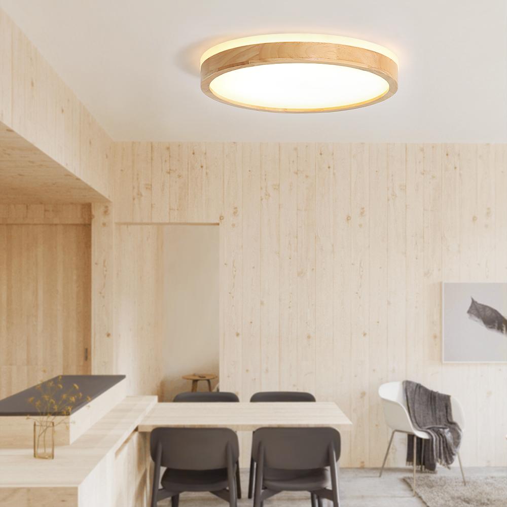 Modern Aluminum Flush Mount Ceiling Light With Remote Dimming — Harbor Light Co.