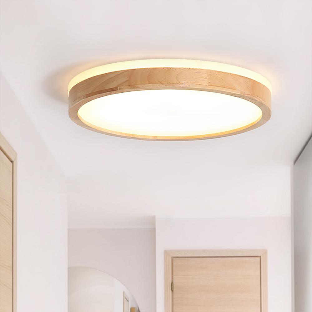 Modern Aluminum Flush Mount Ceiling Light With Remote Dimming — Harbor Light Co.