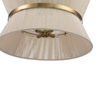 Modern Fabric Pendant Light With Tri-Color Glow — Harbor Light Co.