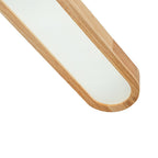 Modern Wood Linear Flush Mount Ceiling Light With Remote Dimming — Harbor Light Co.