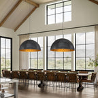 Modern Iron Pendant Light for Living Room — Harbor Light Co.