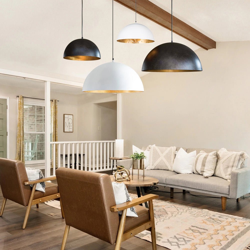 Modern Iron Pendant Light for Living Room — Harbor Light Co.