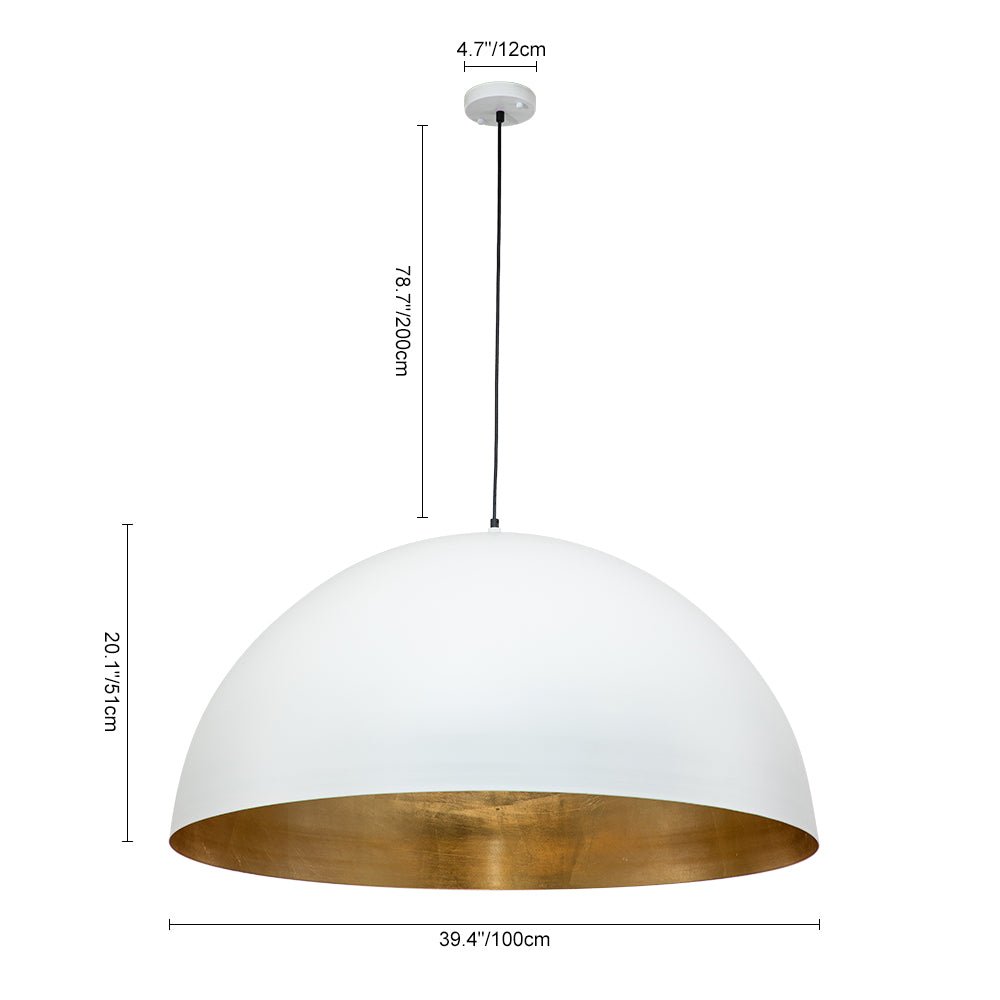 Modern Iron Pendant Light for Living Room — Harbor Light Co.
