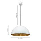 Modern Iron Pendant Light for Living Room — Harbor Light Co.