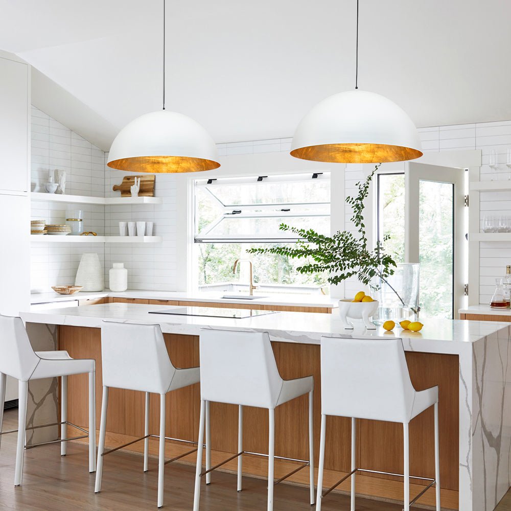 Modern Iron Pendant Light for Living Room — Harbor Light Co.