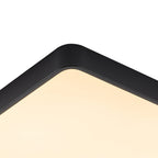 Scandinavian Wood Flush Mount Ceiling Light With Remote Dimmer — Harbor Light Co.