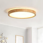 Modern Aluminum Flush Mount Ceiling Light With Remote Dimming — Harbor Light Co.
