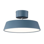 Modern Metal Semi-Flush Mount Ceiling Light for Living Room — Harbor Light Co.