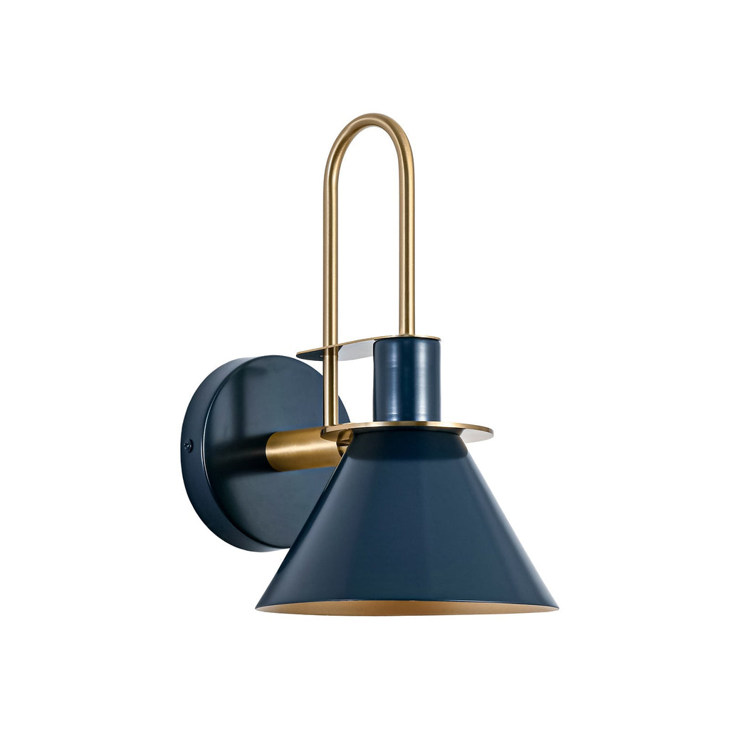 Modern Iron Wall Sconce With Warm LED Glow — Harbor Light Co.