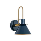 Modern Iron Wall Sconce With Warm LED Glow — Harbor Light Co.