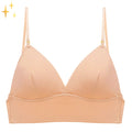 Low Back Wireless Bralette with Adjustable Straps for Backless Dresses Two Pack