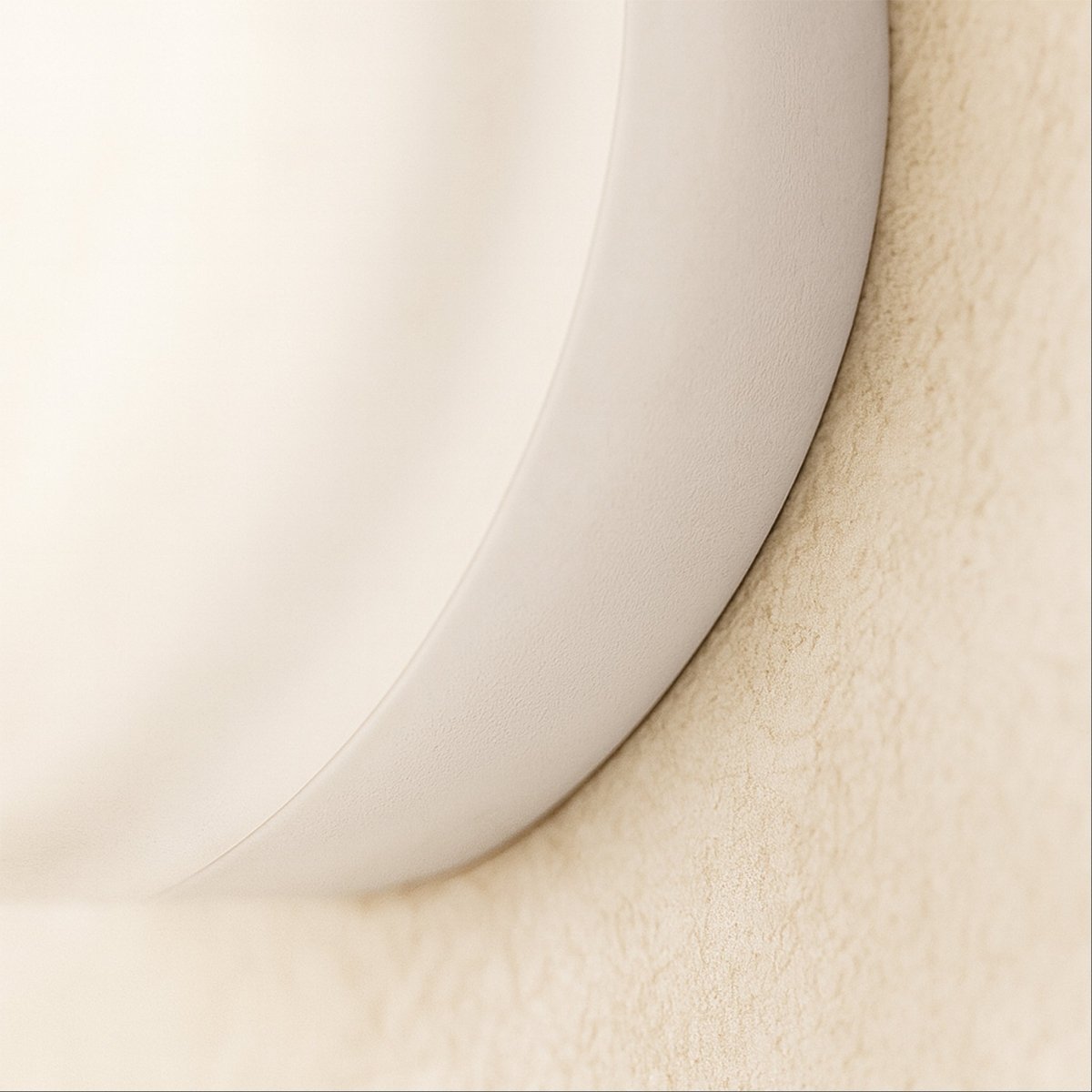Round Glass Wall Sconce with Halo Glow