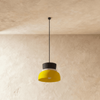 Modern Macaron Pendant Light with Layered Dome Shade