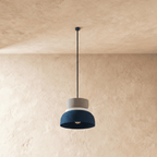 Modern Macaron Pendant Light with Layered Dome Shade